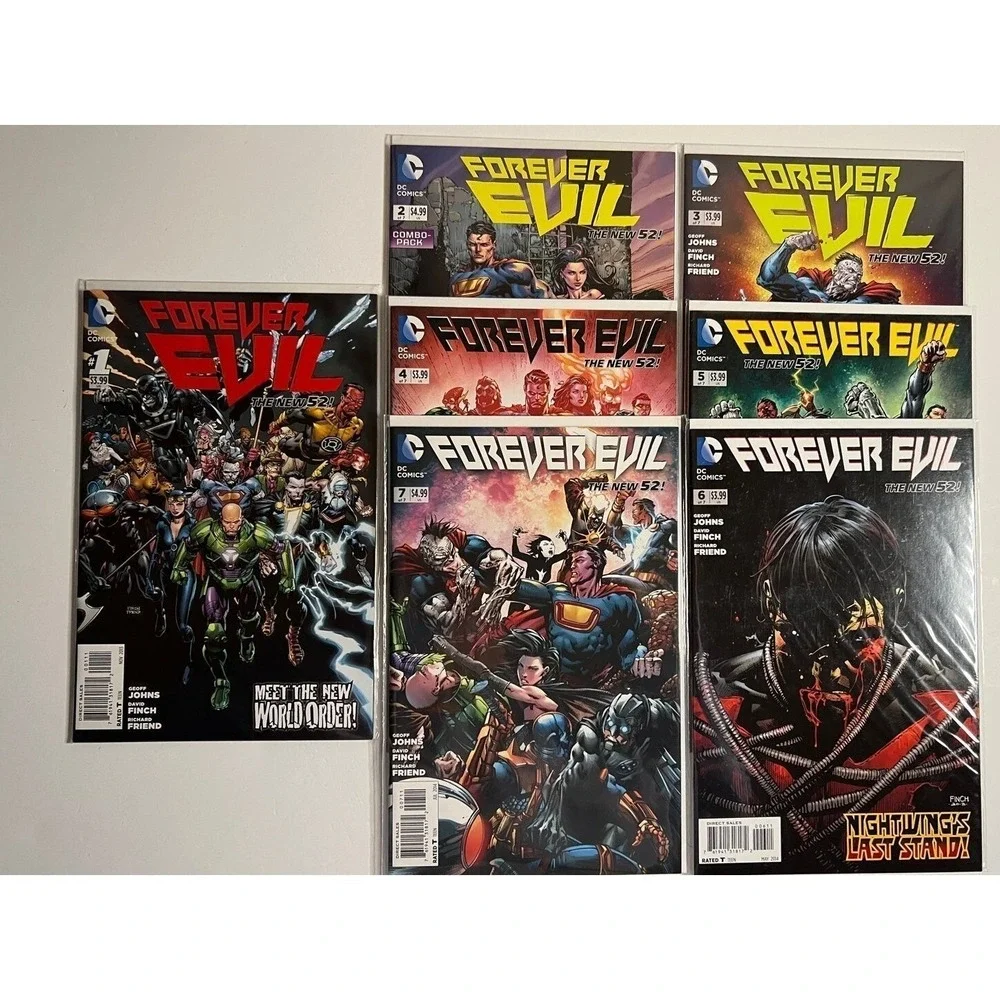 Forever‎ Evil The New 52 Complete Set 1-7